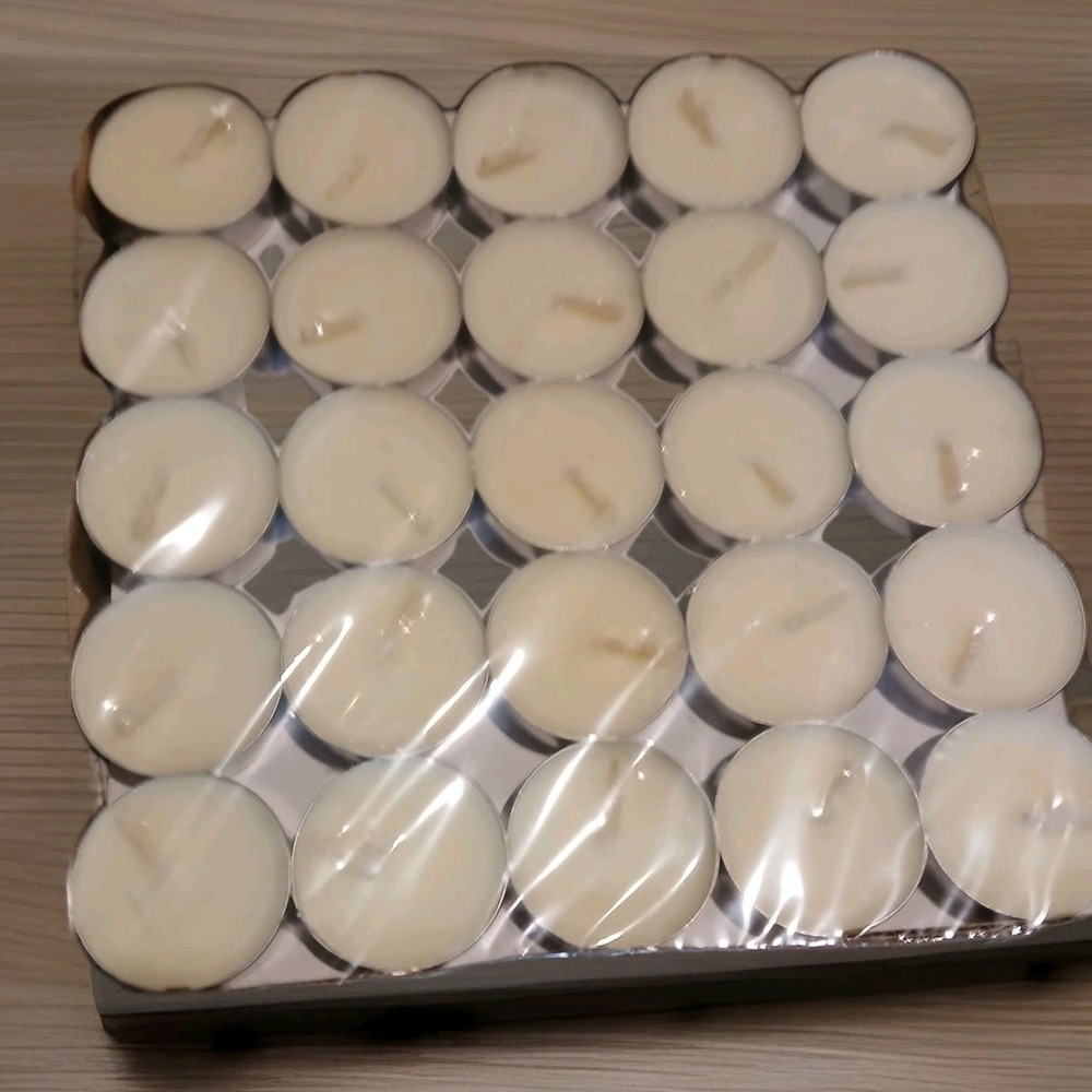 Amari Unscented Tea Lights Night Light Candles 100 Pack New